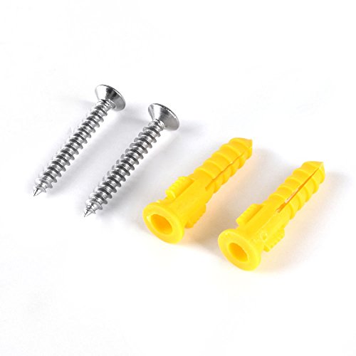 Flexzion Time Card Rack 5 Pocket Slots Wall Mounted Expandable Stacking Holder Compatible With 7" Inch Cards Pyramid Series 2000 6000 Attendance Payroll Recorder For Office Punch In Clock Out (Beige) #TOP5