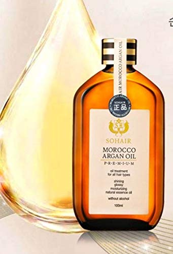 SOHAIR-Morocco-Argan-Oil-Hair-Essence-Pump-100ml-2-Sets