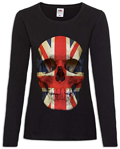 T-shirt à manches longues Royaume-Uni pour femme stretch et confortable