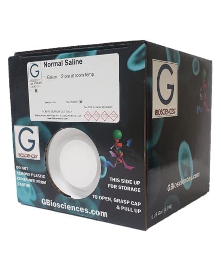 Solución salina normal, 1 galón de EE.UU