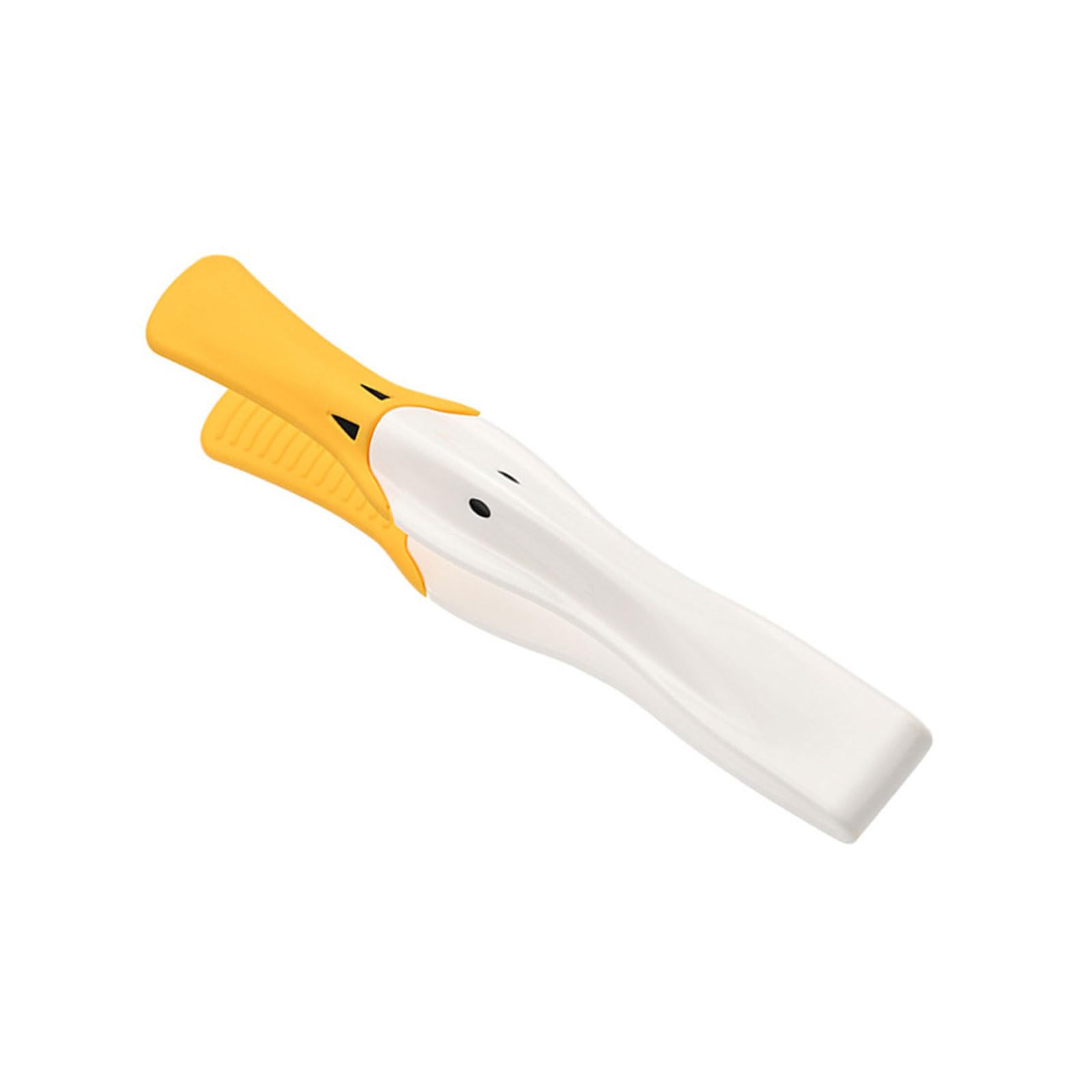 Kalttoy Permanent Elastomer Cooking Tongs with Broadmouth Plan Exemplary for Eateries Home Kitchens and BBQs Duckbill-Shaped Kitchen Clips