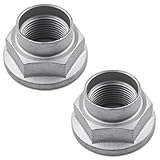 2Pcs Front & Rear CV Axle Nut Compatible with Subaru Forester Crosstrek Impreza Ascent Outback BRZ Legacy...