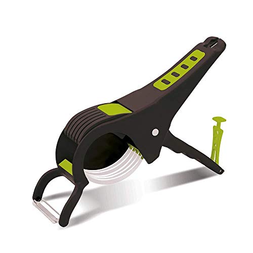 Image of Vegetable Cutter with Peeler [Multicolor]
