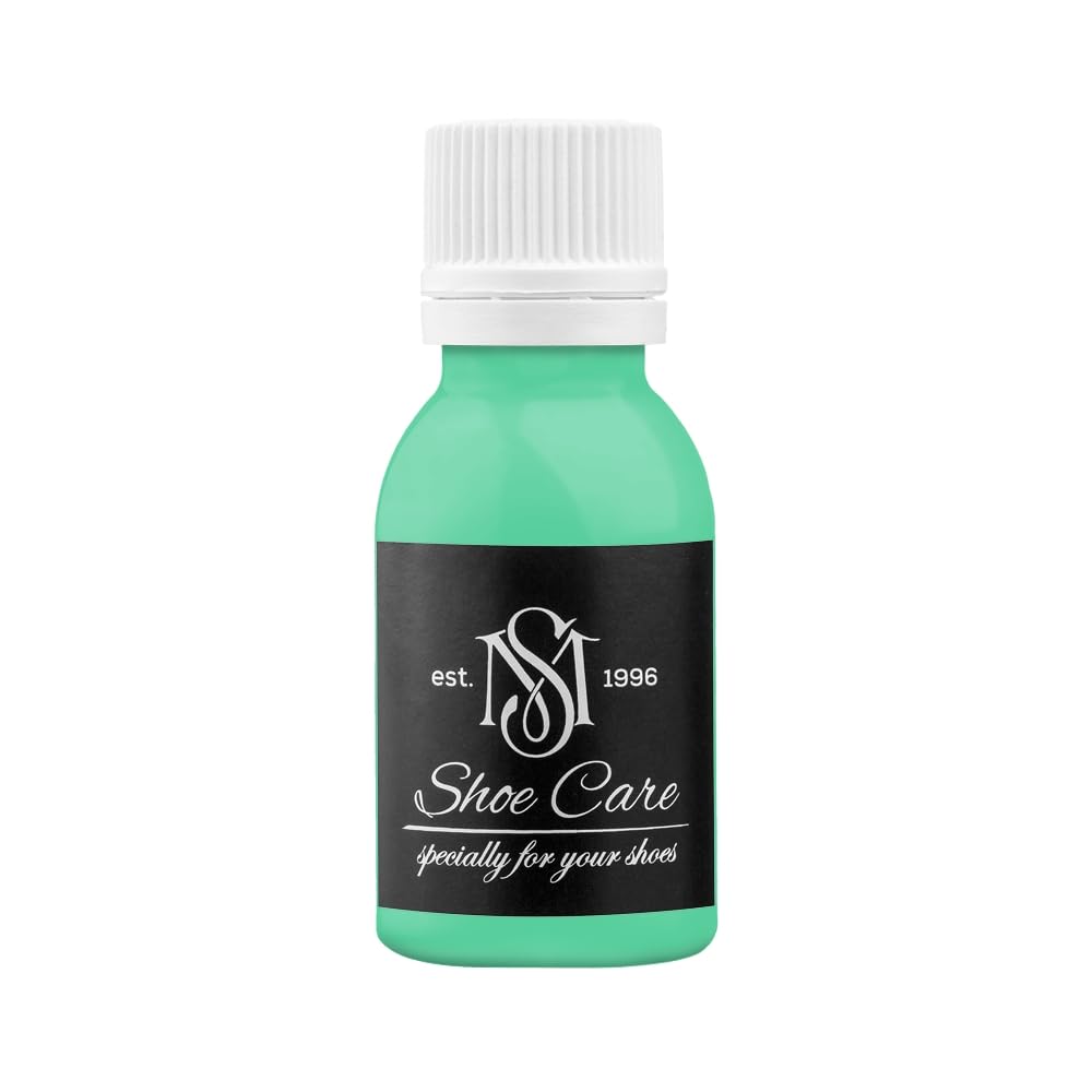 Uniwersalna farba do skóry - NCS S 1050-G Wiosenna Zieleń - Mocno kryjąca farba do renowacji obuwia, toreb i sneakersów marki MAVI STEP - 100 ml / 3.40 fl oz