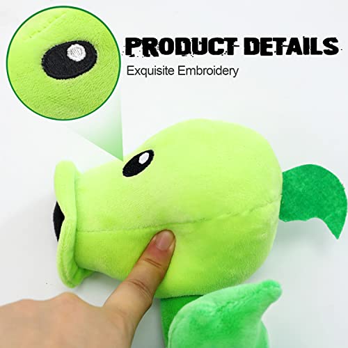 Maikerry 6Pcs Plants And Zombies Plush Vs Toys Sets Pvz Plush Stuffed Toys Soft Figure Doll Great Birthday Gifts For Boys And Girls #TOP2