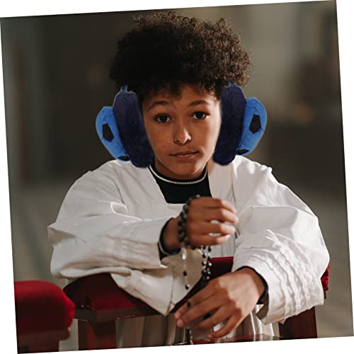 Warm Earmuffs Soccer Shape Earmuffs for Boys Girls Outdoor Winter Ear Muffs Practical Comfortable for Birthday Christmas2