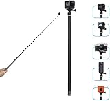 Golpes largos para esquinas más grandes: con una enorme longitud de 106 pulgadas, puedes obtener todo en el marco. Utiliza esta herramienta esencial para increíbles fotos panorámicas y de grupo