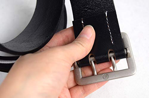 REPRO WWII WW2 GERMAN OFFICER DOUBLE CLAW BLACK BELT4