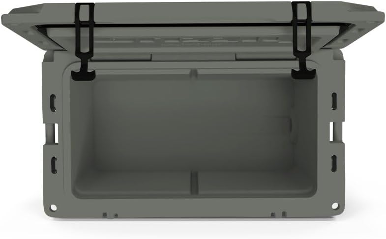 Grizzly 60 Cooler | 60 qt Ice Chest Durable Rotomolded Insulated | Made in USA | Warranty for Life | For Beach Boat Camping Fishing Hunting | G60