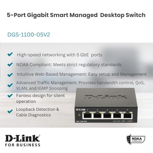 D-Link DGS-1100-05V2 thumbnail 2