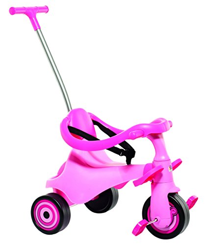Moltó-Urban Trike II City Girl Triciclo Infantil 5 en 1, Color Rosa 16218