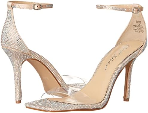 Betsey Johnson Blue Women's SB-Cole Heeled Sandal, Teal, 8 | Image 6