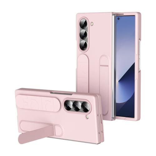 Protection Samsung Z Fold 5 rose antichoc idéale pour regarder vos vidéos partout