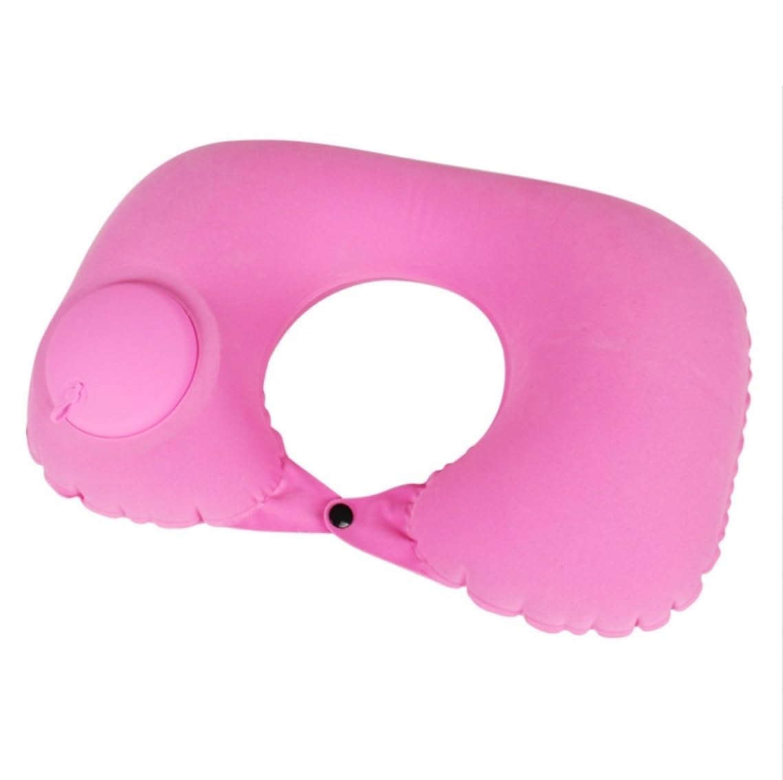 Poduszka Podróżna Nadmuchiwana Poduszka Podróżna, Poduszka Podróżna Na Szyję, Przenośne Poduszki Do Samolotu Poduszka na Kark(Pink)