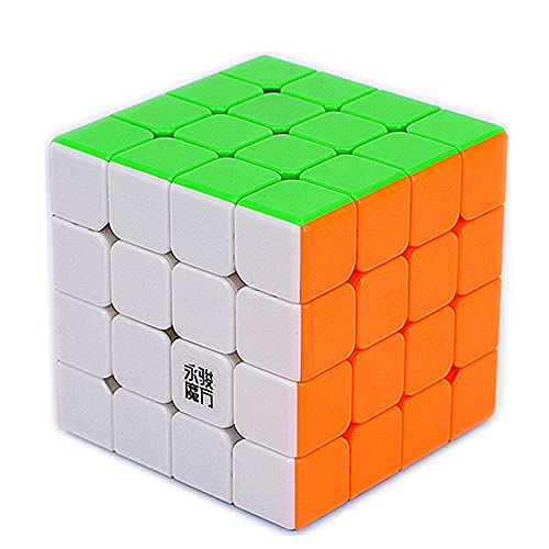 LiangCuber Yongjun Yusu V2 M 4x4 Speed Cube YongJun YJ YuSu 2M 4x4x4 Magnetic Magic Cube 61mm Stickerless (Magnetic Version)