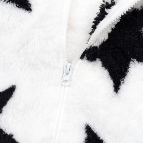 Image of JESKIDS Girls' Boys Sherpa Fleece Vest Outwear Lightweight Solid Color Cute Jacket with Pockets 2-11 Years