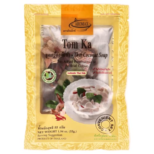 AROMAX Kit de condimentos para hacer sopa Tom Ka 560 ml