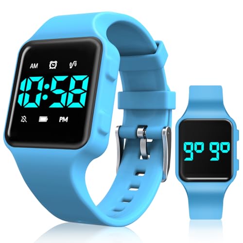 Image of Potty Training Watch for Toddlers & Kids with Countdown, Flashing Lights, Fun Music or Vibration Alerts - Waterproof Interactive Toilet Training Reminder for Boys & Girls Ages 2-9