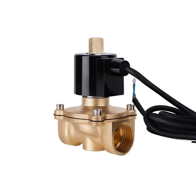 Électrovanne normalement ouverte 1" laiton avec joint EPDM étanche IP68