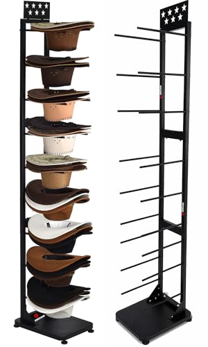 Cowboy Hat Rack Stand for Multiple Hats