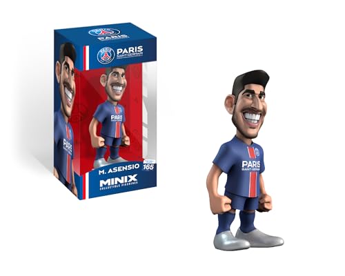 MINIX - Fußball Stars #165 – PSG – Asensio 11 – Sammelfigur, 12 cm