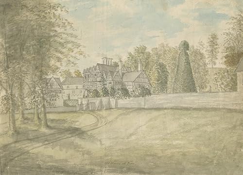 Tableau vieille du village Great Barr Stebbing Shaw pour habiller un grand mur vide de chambre