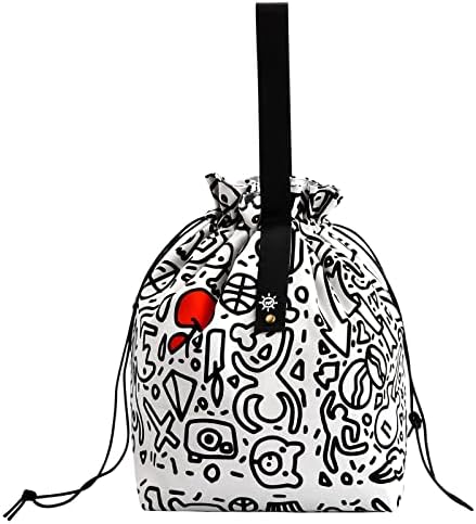 Borsa Pranzo Termica GuoChe Per Bambini – Panda Cartoon Con Tracolla E Tasche - 3