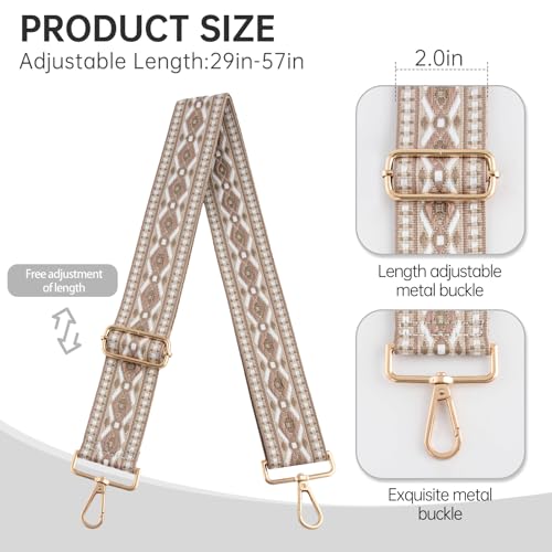 Image of Dksongr Purse Straps Replacement Crossbody Wide Bag Strap for Purses Adjustable shoulder Straps for Women bags