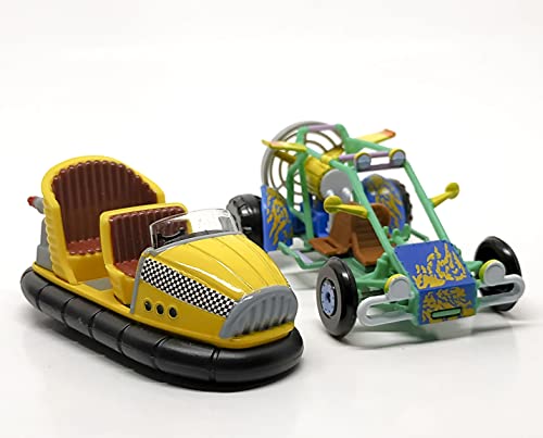 Majorette Car 1/64 - Matt Hatter Chronicle Set - Dune Buggy & Hover Cab - Scale 1/64 (3 inches) - no Package