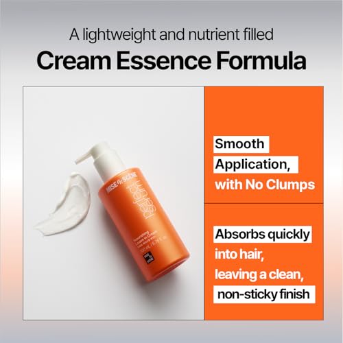 Image of Mise En Scene Perfect Base Up Essence - Leaved In Conditioner for Heat Protectant, for Frizzy & Dry | Lightweight Cream Texture | Fast Absorbing | Smooths, Shine | Korean Hair Care (6.76 Fl. Oz.)