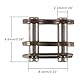 GOOFIT 10PCS 25H Kettenschnalle Schnappverbindungsglied # 25H Chain Master LINK Ersatz für 110cc 125cc 150cc 200cc 250cc ATV Quad 4 Wheeler hergestellt in China