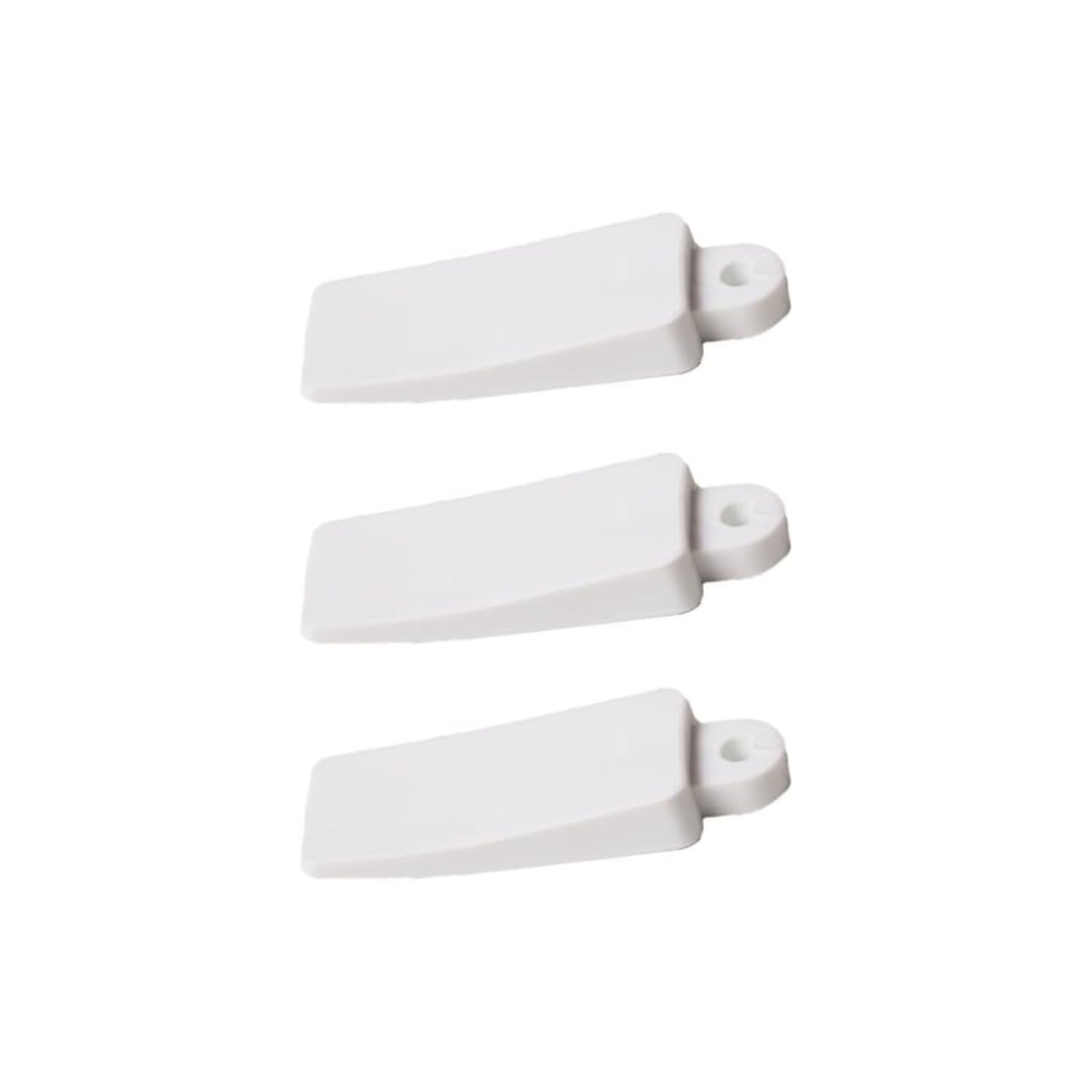 Window Wedges Glass Reptile Tank Lock Soft White Rubber Window Table Furniture Wedge Sliding Door Stop Window Wedges Window JAM Stop (3)