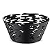 Alessi Barket Round basket, Ã˜ 21, black