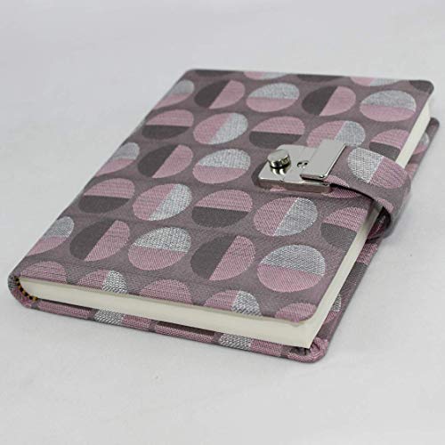 Journal intime avec cadenas vieux rose Modèle Swing pour secrets
