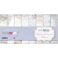 Papers For You Gamme De Produits De La Collection Célébrer Ma Communion (12 Papiers Scrap Double Face 180gr 12''x12'' (fille Brune