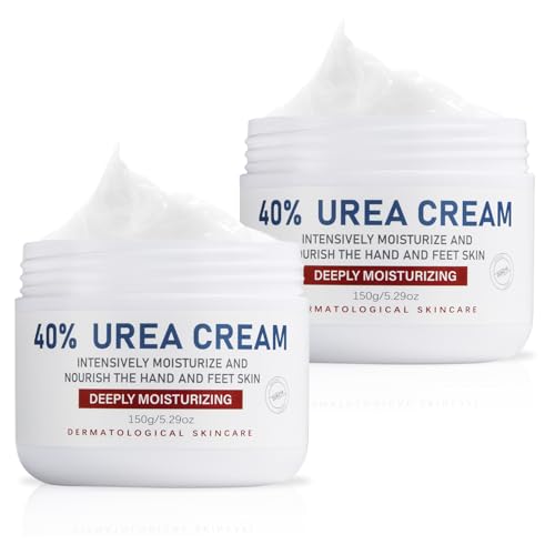 OUKEYA Urea Cream 40 Percent,Foot & Hand Cream for Dry Cracked,Urea Lotion for Feet Maximum