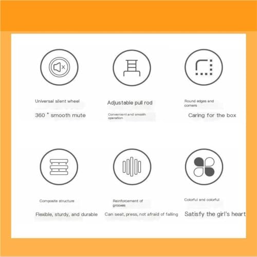 Suitcase Luggage Suitcase For Men And Women 20 Inches New Zipper Silent Universal Wheel Trolley Luggage Code Box Luggage(White,20in)3