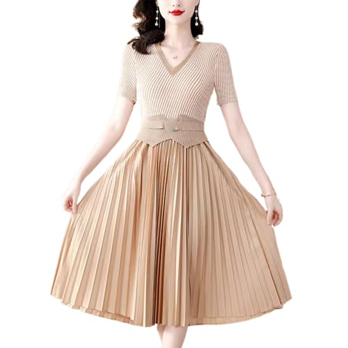 Robe de soirée élastique douce et fine pour une silhouette affinée en coupe midi