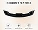 Kspeed Rear Spoiler Trunk Wing Compatible with 2015-2024 Ford Mustang GT500 Rear Wing Black