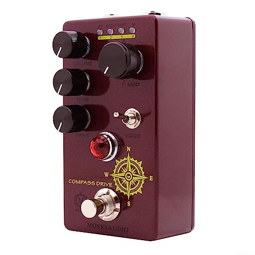 ARMYJY Pédale d’effets de Guitare, Booster de Distorsion Overdrive 4 Bouton de sélection de Mode Accessoires de Guitare - Les Beatles, Paul McCartney, John Lennon, RIngo Starr, George Harrison ARMYJY Pédale d'effets de Guitare, Booster de Distorsion Overdrive 4 Bouton de sélection de Mode Accessoires de Guitare – Image 5