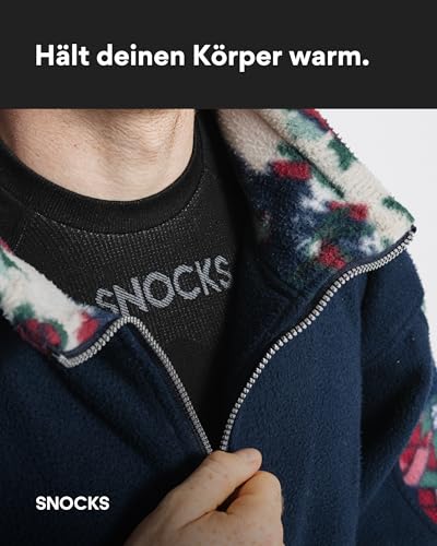 Snocks Thermounterwäsche Herren - Atmungsaktives und warmes Material, Perfekte Passform, Ideal für Verschiedene Sportarten - Skiunterwäsche, Funktionsunterwäsche - Gr. L - Farbe Olivine 4
