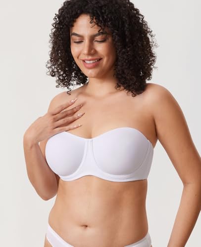 Image of DELIMIRA Confishape Strapless Full Coverage Plus Size Bra