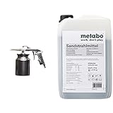 Michelin Pistolet de Sablage, Sableuse avec Réservoir de 1L, Consommation d'Air 250 l/min...