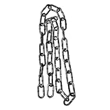 WEKADRIN Cadena de Simulación de Hierro para Halloween Fetters de Prisionero de Plástico Duradero Decoración para Casa Embrujada Accesorio Seguro y Resistente para Disfraces Unisex