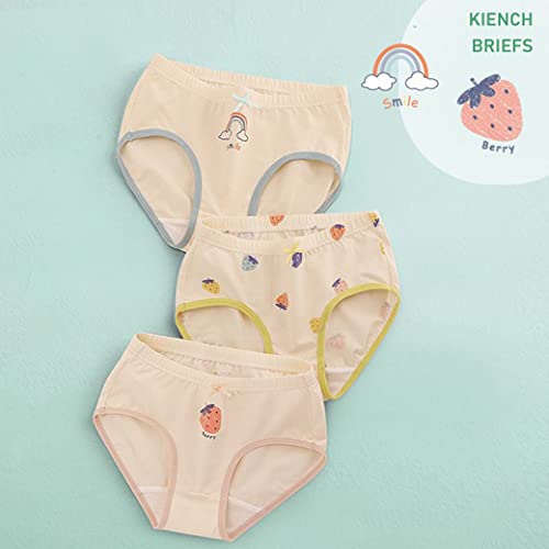 Kiench Girls' Underwear Cotton Panties Big Kids Teens Briefs 6-Pack4