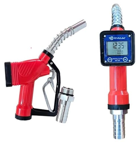Rymac® Fuel Gun suitable for measuring Diesel, Oil, Kerosene, Gasoline or Any liquids with built-in Digital Flow Meter and Totalizer. (B0CG9T64QJ) Amazon Price History, Amazon Price Tracker