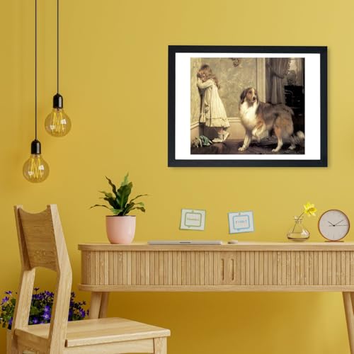Grande affiche encadrée Charles Burton Barber ravive vos murs vides