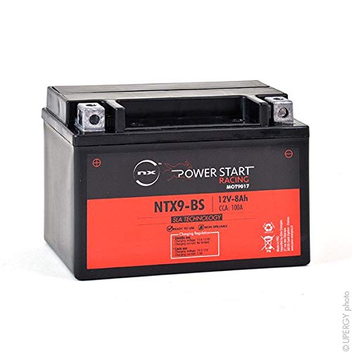 NX - Batería Moto YTX9-BS/ NTX9-BS 12V 8Ah