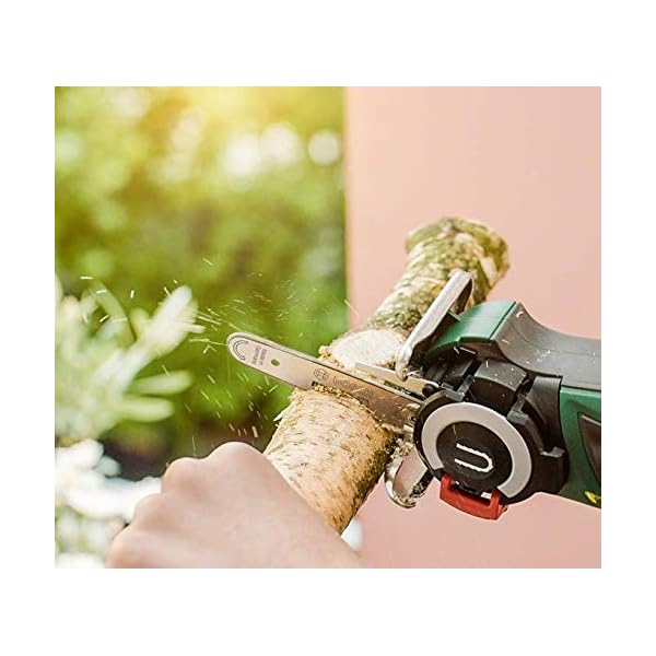 Bosch Home and Garden Akku Säge EasyCut 12 (1 Akku, NanoBlade Technologie, 12 Volt System, im Koffer), Schwarz, Grün… – Bild 4