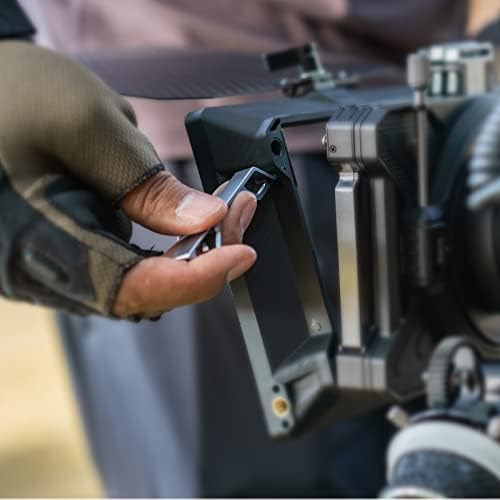 SMALLRIG 95mm Matte Box of Star-Trail Series , Lightweight Multifunctional Modular Basic Kit, with 4 x 5.65 Filter Frame, for DSLR Mirrorless Cameras - 3556